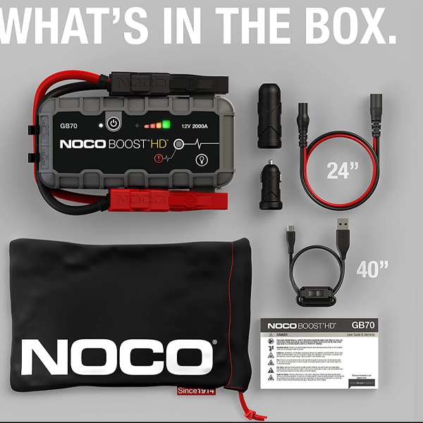 شاحن بطارية السيارة من نوكو - Noco Gb70 - الصورة 2